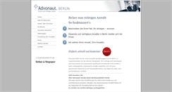Desktop Screenshot of berlin.advonaut.de